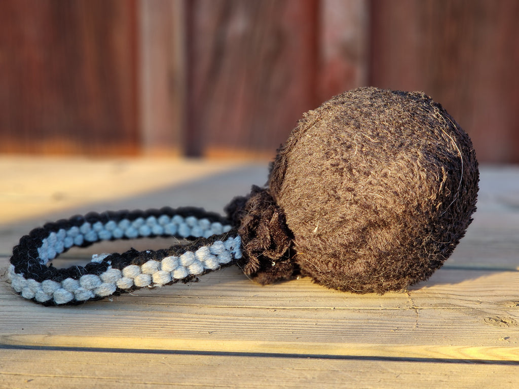 Handgjorda hundleksaker