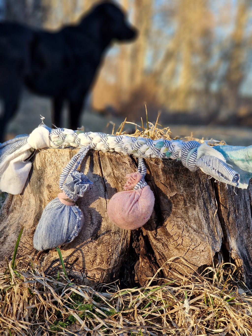 Handgjorda hundleksaker