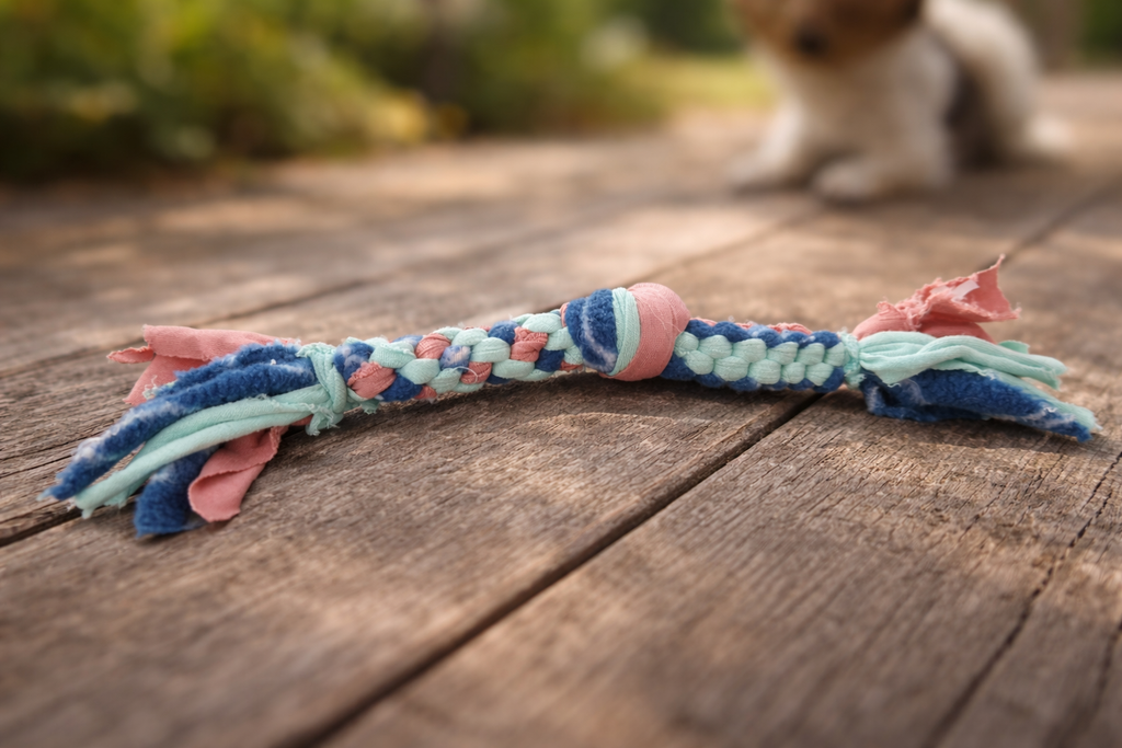 Handgjorda hundleksaker