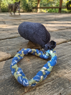 Unik handgjord hundleksak för bus och dragkamp