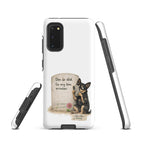 Gnista mobilskal tough case för Samsung för dig med hund