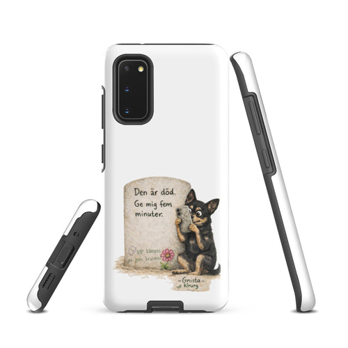 Gnista mobilskal tough case för Samsung för dig med hund