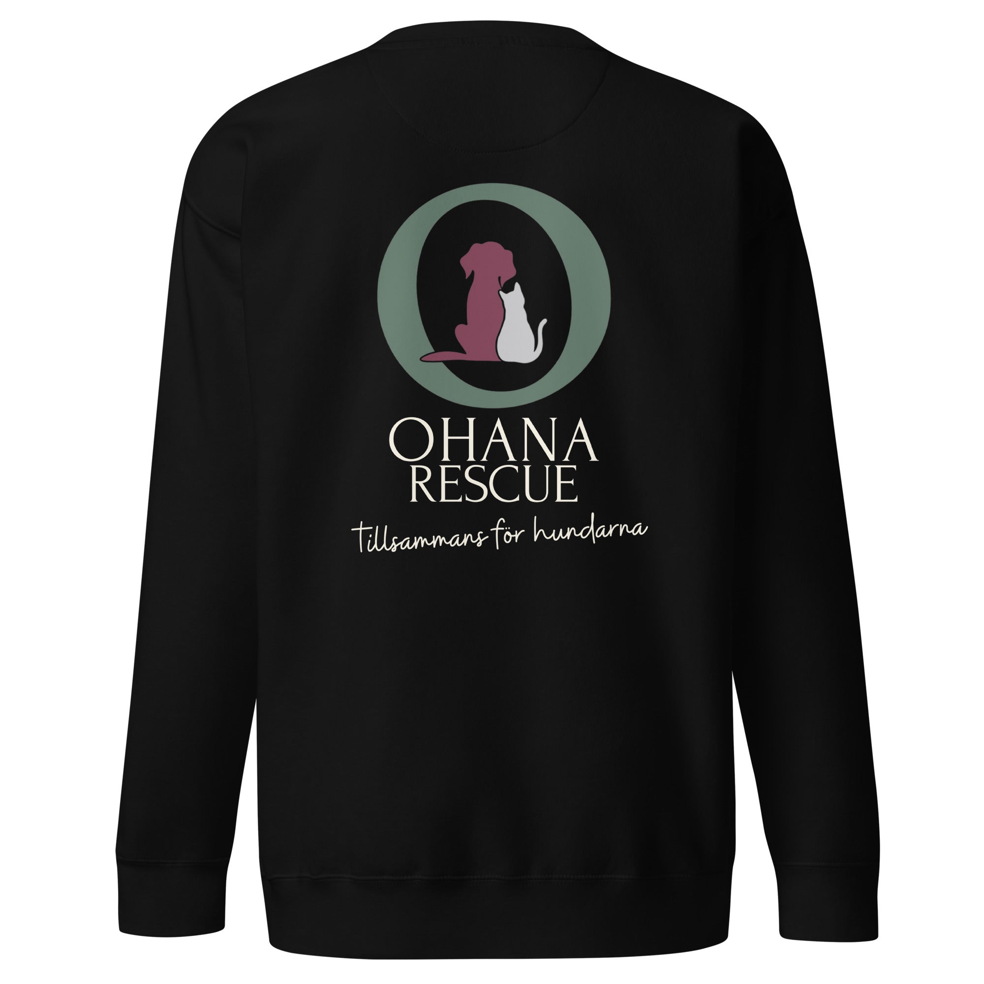 Tröja utan huva - tillsammans för hundarna | Unisex